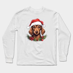 Dachshund  Christmas Long Sleeve T-Shirt